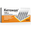 Купить Кетонал 100 мг 12 шт суппозитории ректальные