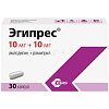 Купить Эгипрес капсулы 10мг+10мг №30