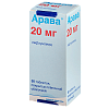 Купить Арава таблетки ппо 20мг №30