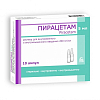Купить Пирацетам раствор д/в/в и в/м введ 20% 5мл №10