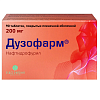 Купить Дузофарм таблетки покрытые пленочной оболочкой 200мг №90