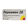 Купить Леркамен 20 таблетки покрытые пленочной оболочкой 20мг №28