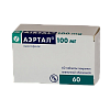 Купить Аэртал 100 мг 60 шт таблетки покрытые пленочной оболочкой