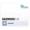 Купить Бисопролол 5 мг 50 шт таблетки покрытые пленочной оболочкой