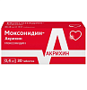 Купить Моксонидин-Акрихин 400 мкг 30 шт таблетки покрытые пленочной оболочкой